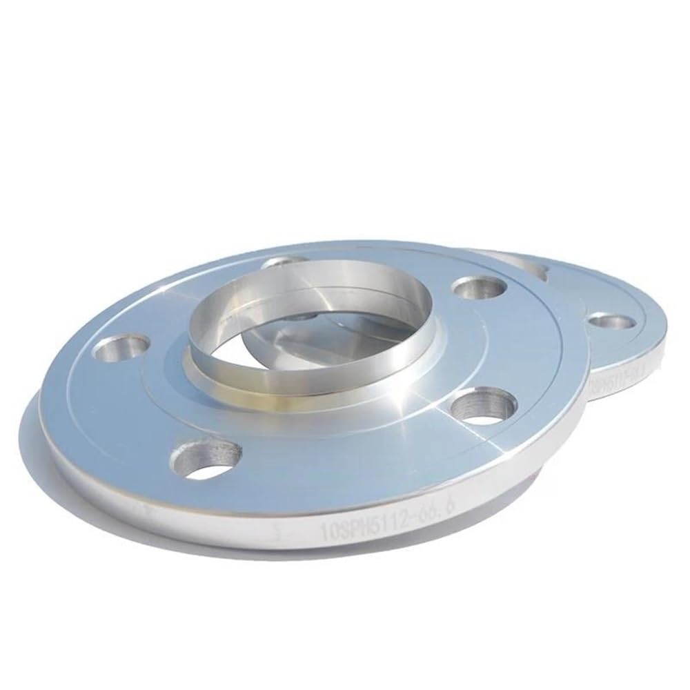 TEAKEA Spurverbreiterungen Spurplatten Für W176 Für W203 Für W204 Für W205 Für W208 Für W210 2 Stücke 10mm PCD 5x112-66,6 Nabenbohrung Spurverbreiterungssatz von TEAKEA