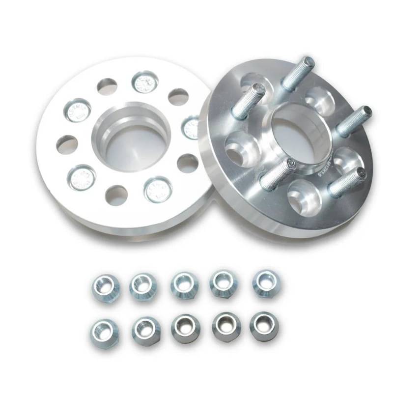 TEAKEA Spurverbreiterungen Spurplatten Für Wrangler YJ TJ Für Ranger PCD 5X114,3 Nabenbohrung 82,5MM M12X1,25 Geschmiedete 5-Loch-Radabstandshalter Menge 2 von TEAKEA