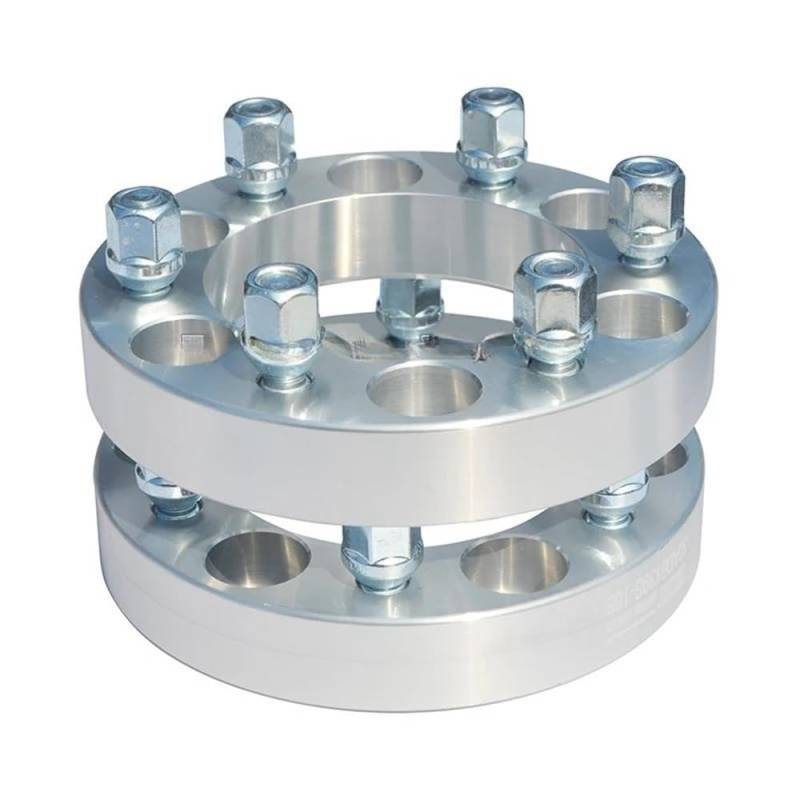 TEAKEA Spurverbreiterungen Spurplatten Universal-Radabstandshalter 2 Stück 25mm 30mm 35mm 38mm PCD 6x139.7 6x5.5 CB 108MM 12x1.5 Auto-Radabstandshalter Adapter(25mm) von TEAKEA