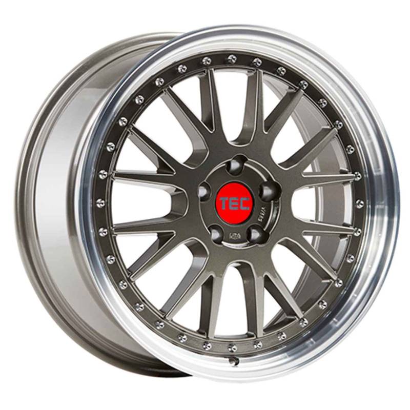 TEC-SPEEDWHEELS GT EVO titan glanz hornpoliert 8.0Jx18 5x108 ET45 von TEC-SPEEDWHEELS