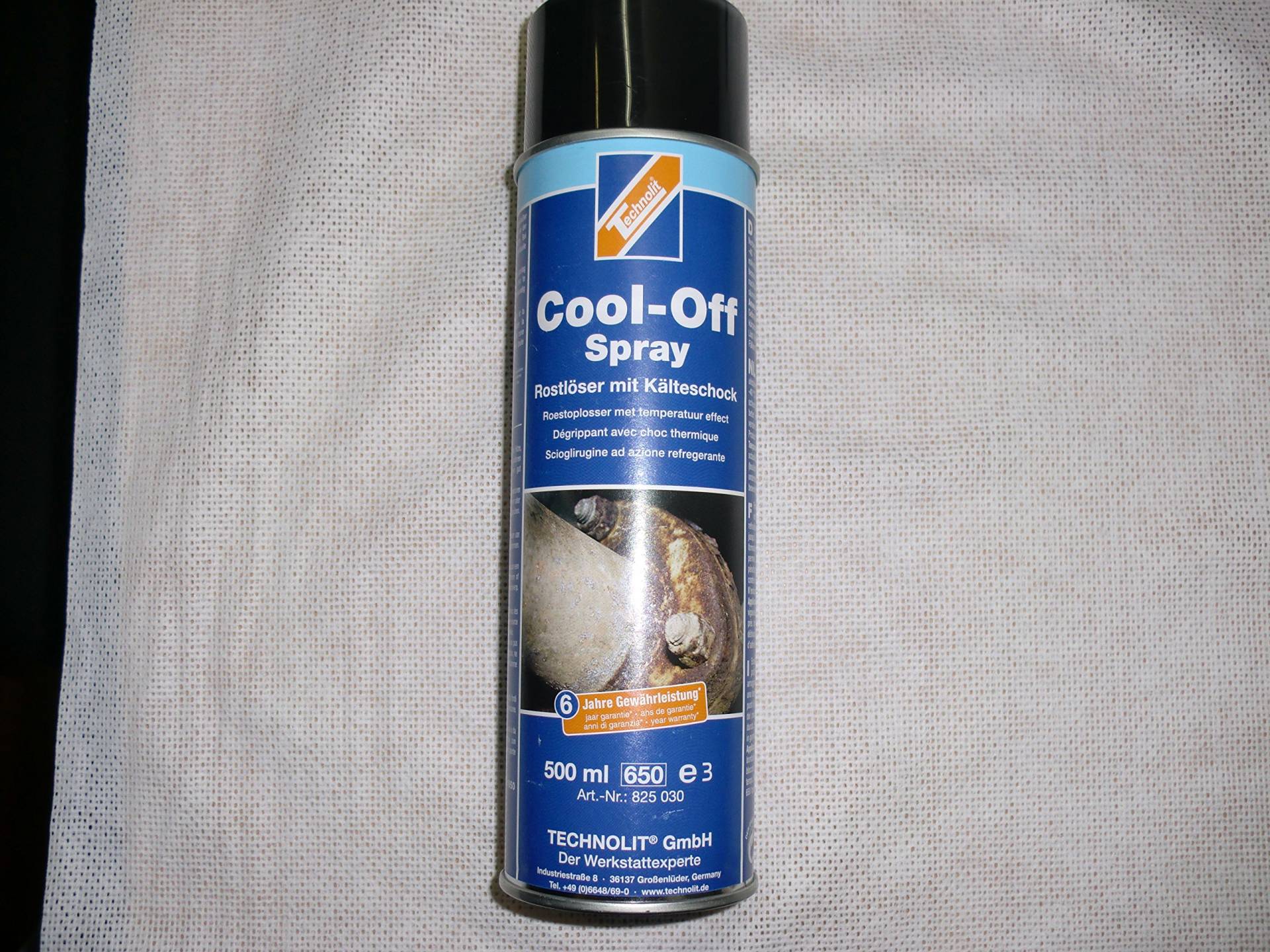 TECHNOLIT Cool-Off Spray 500ml Rostlöser mit Kälteschock von TECHNOLIT