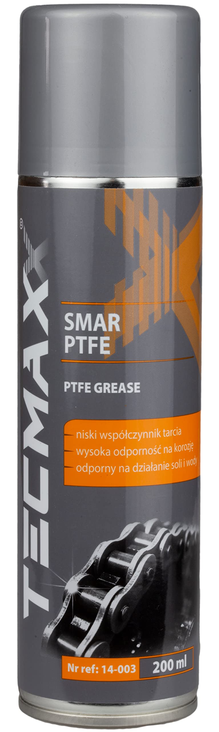 TECMAXX Schmierfett “PTFE” 200 ml im Spray - Wasserdicht Schmieröl - Korrosionsschutz Lagerfett - Hochleistungsfett Salzbeständig von TECMAXX