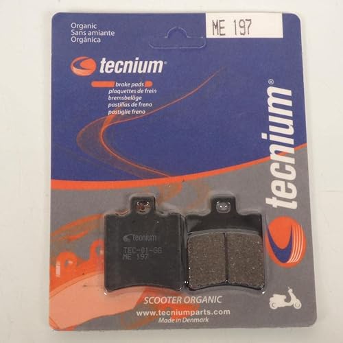 tecnium Bremsbelag für Roller Malaguti 50 f12r phantom lc 2007 bis 2012 vorne / hinten neu von TECNIUM