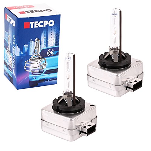 TECPO 2X D1S Xenon Brenner Premium 12V-35W 4300K KALTWEIß Scheinwerfer-Lampe Audi VW BMW Mercedes FERNLICHT ABBLENDLICHT PK32d-2 E11 MIT STEUERGERÄT von TECPO