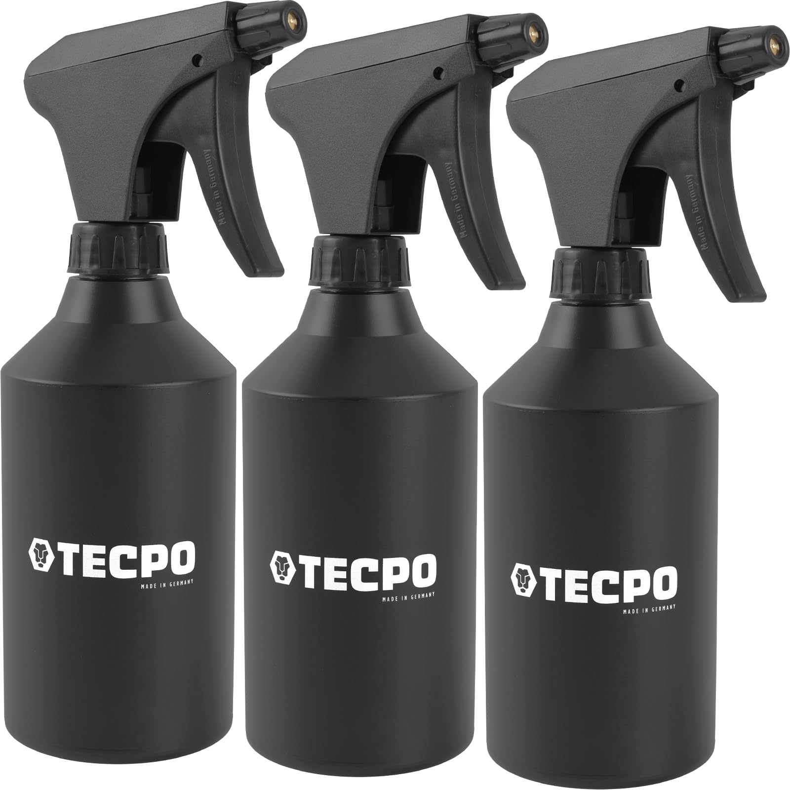 TECPO 3X Handsprüher, 500ml Sprühflasche aus HDPE Handpumpe für Bremsenreiniger von TECPO