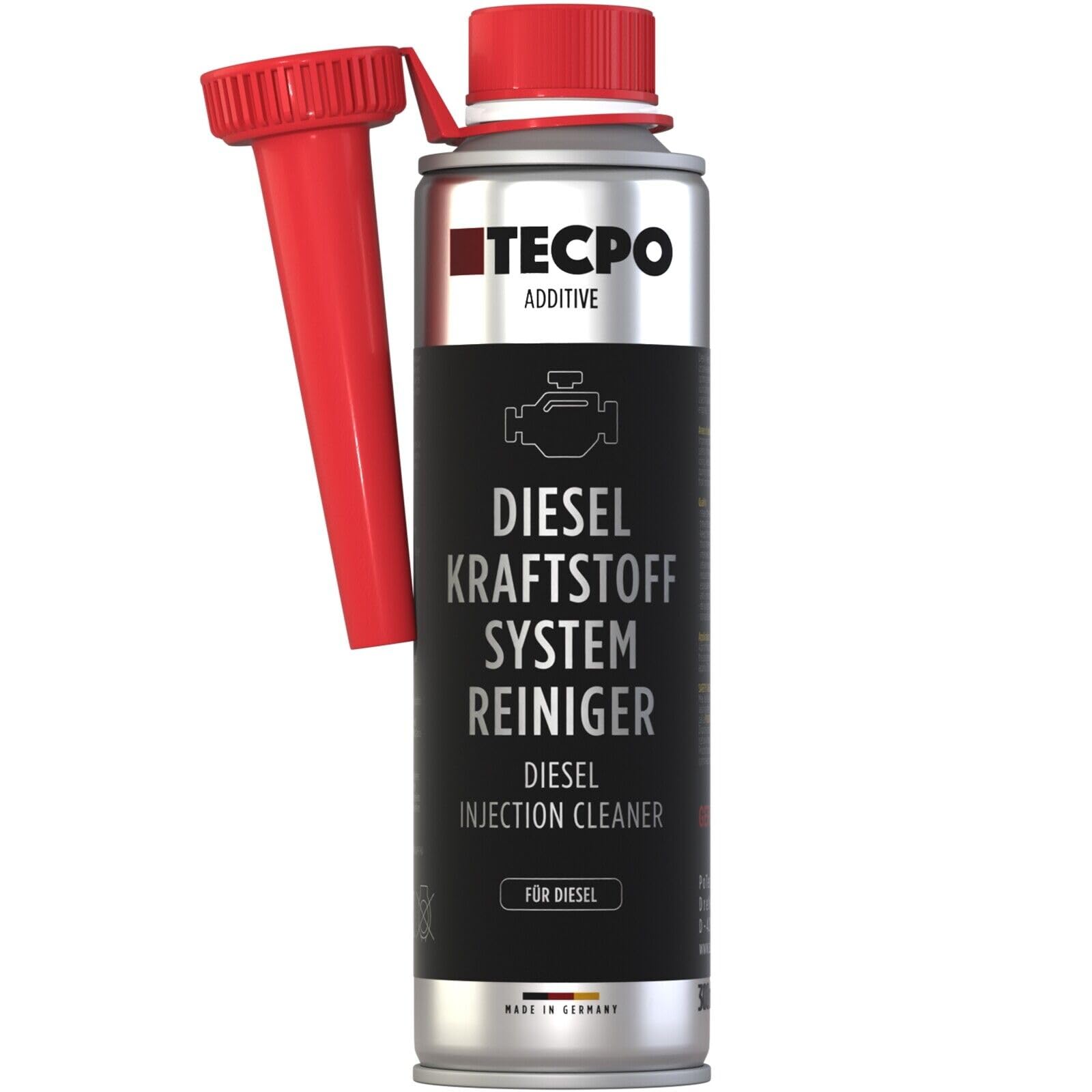 TECPO 6X 300ml Diesel System Reiniger Dieselzusatz Additiv Injektor Reiniger von TECPO