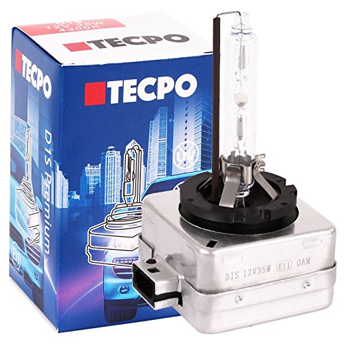 TECPO® D1S Xenon Brenner Premium 12V-35W 4300K KALTWEIß Scheinwerfer-Lampe Audi VW BMW Mercedes FERNLICHT ABBLENDLICHT PK32d-2 E11 MIT STEUERGERÄT von TECPO