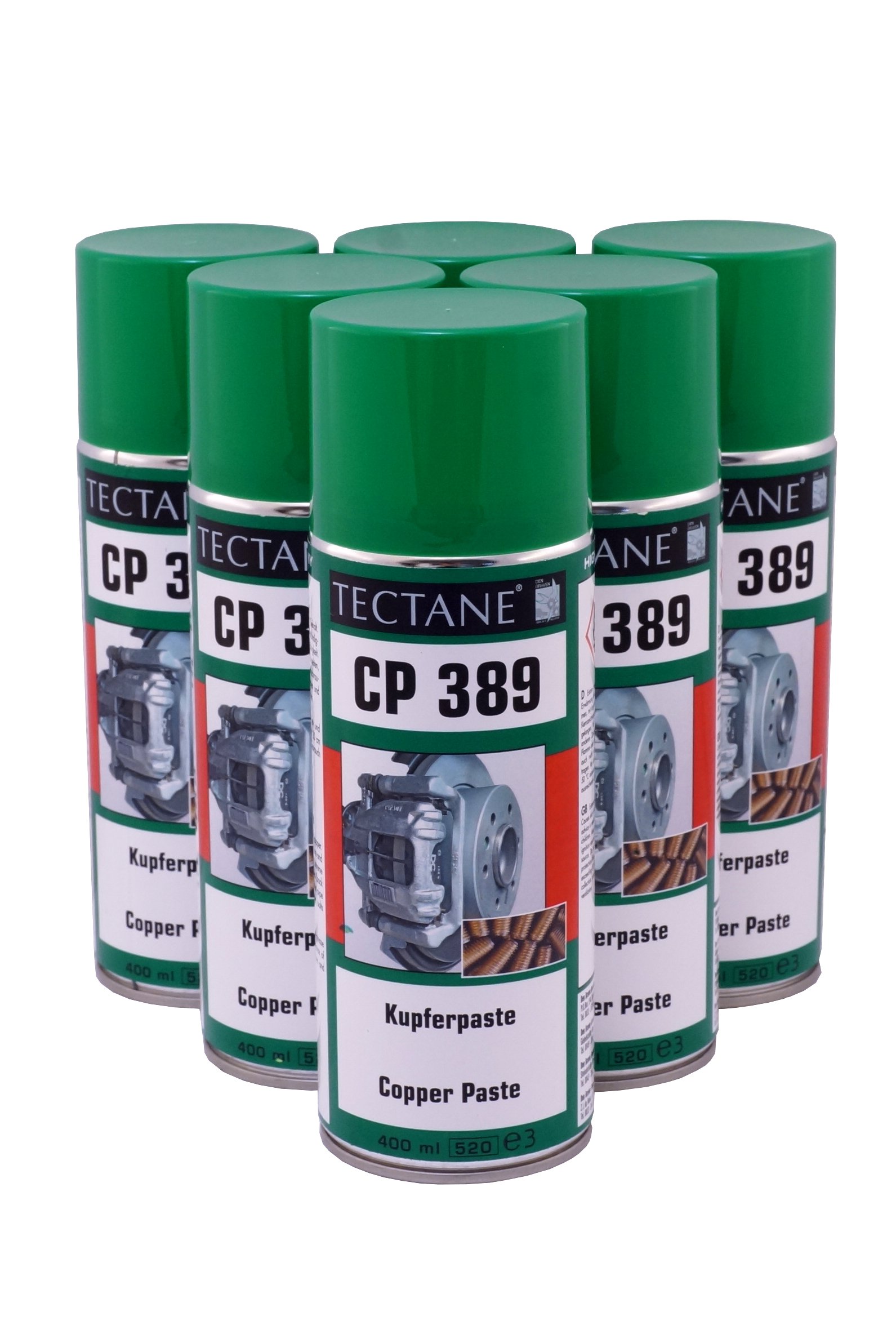 TECTANE Kupferpastenspray 389 6X 400ml von TECTANE