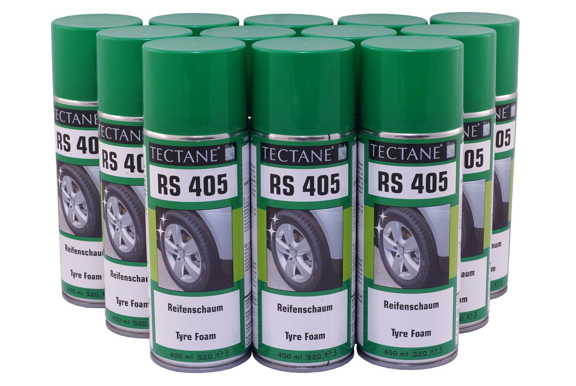 TECTANE Reifenschaum Spray RS405 400ml 12x 400ml von TECTANE