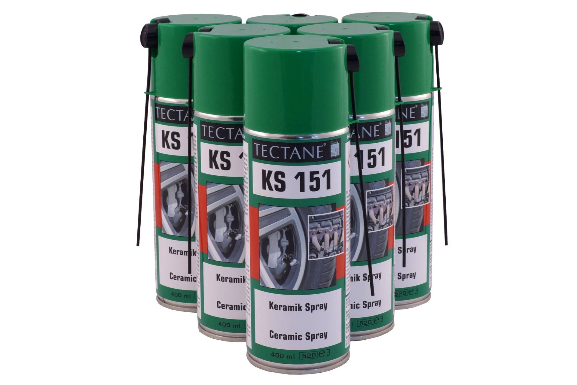 TECTANE Keramikspray KS151 6X 400ml von TECTANE