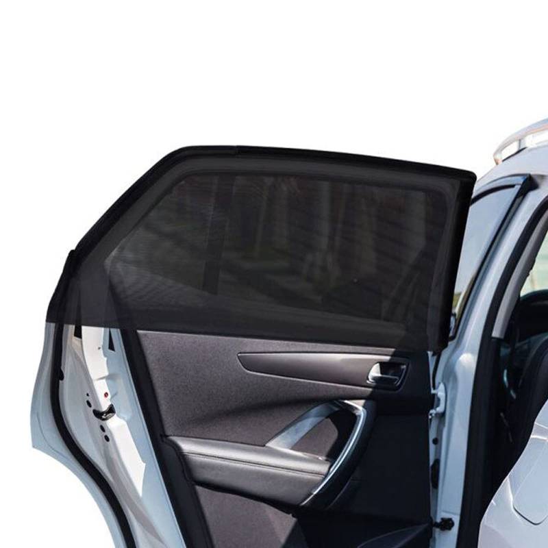 yhwl 2-Stück Große 105-135CM Autofenster Sonnenschutz Auto, atmungsaktive Mesh-Fensterabdeckung für Auto Camping, Seitenfenster-Bildschirm für Van, Camper, großes SUV-Auto von TECUUL