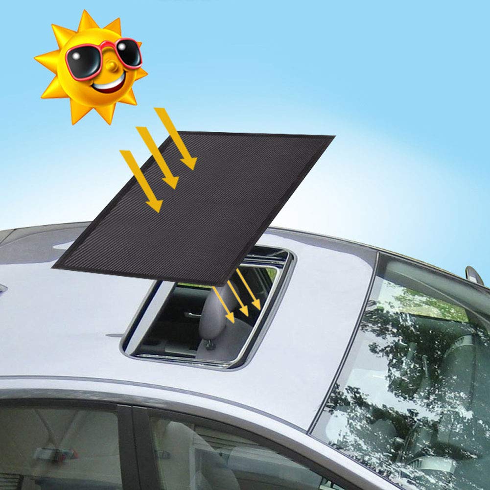 Magnetisches Auto Sonnendach Sonnenschutz Atmungsaktives Mesh, Autodachabdeckung für Übernachtung Camping, Schnelle Installation, UV-Sonnenschutz beim Parken auf Reisen. von TECUUL