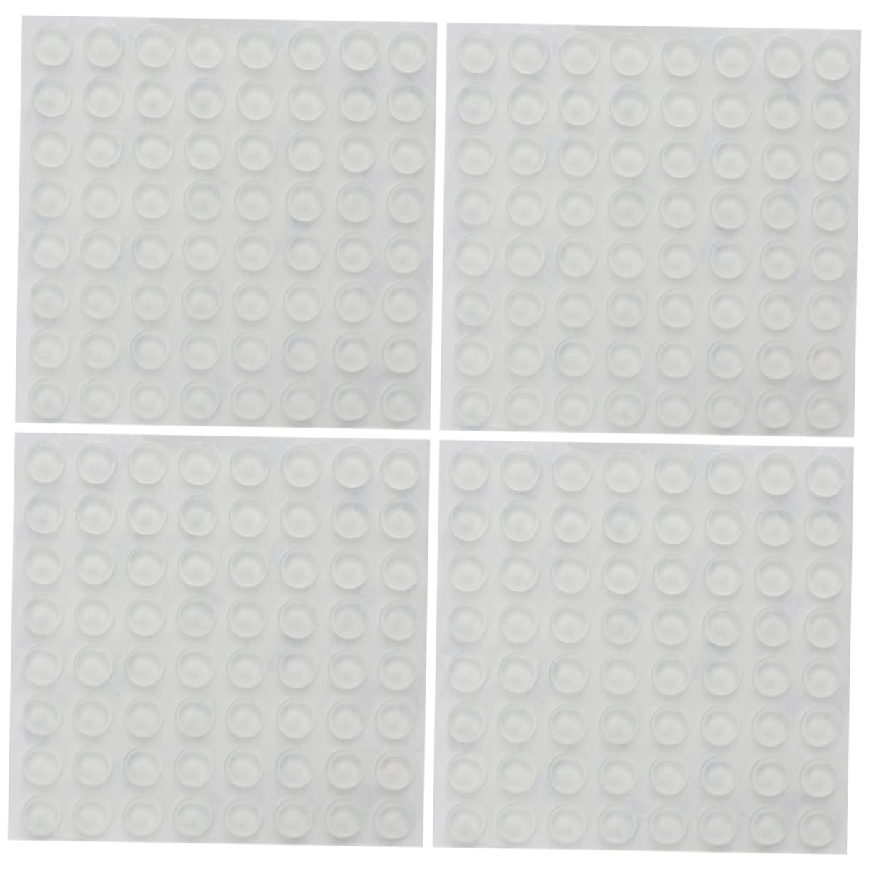 TEHAUX Selbstklebende Transparente Türknauf Schutzpuffer 12x4mm Türstopper Für öbel Wand Und Türschutz Anti Türknallen Schutzpolster Für Türknöpfe 4 Packungen von TEHAUX