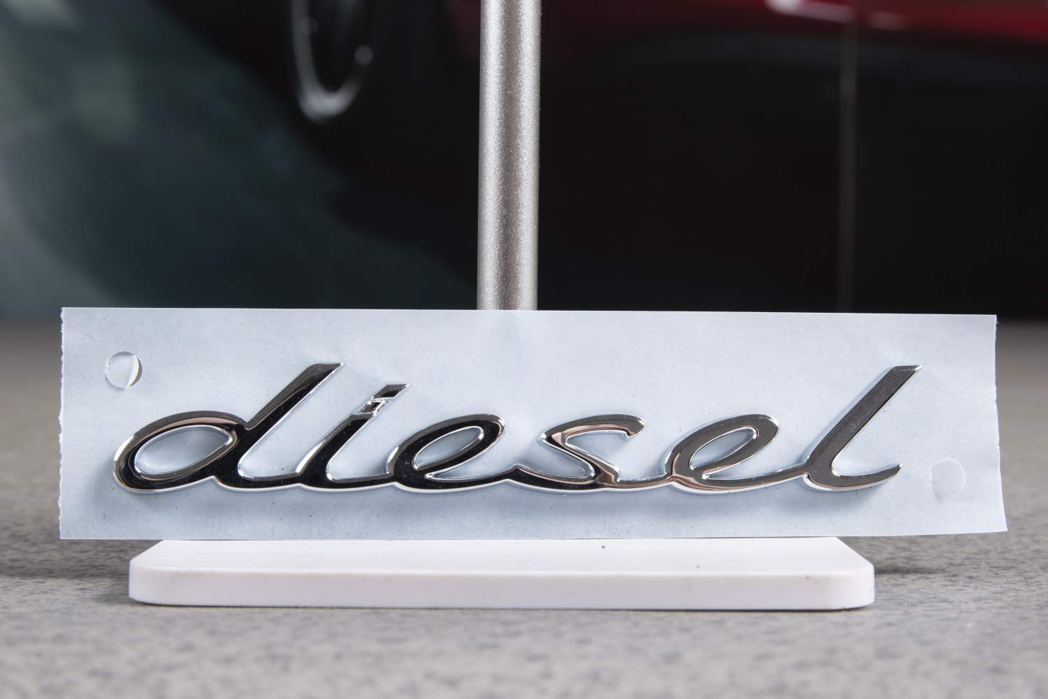 Porsche Cayenne E2/958 Schriftzug"Diesel" Chrom seitlich/Kotflügel LINKS von TEILECOM