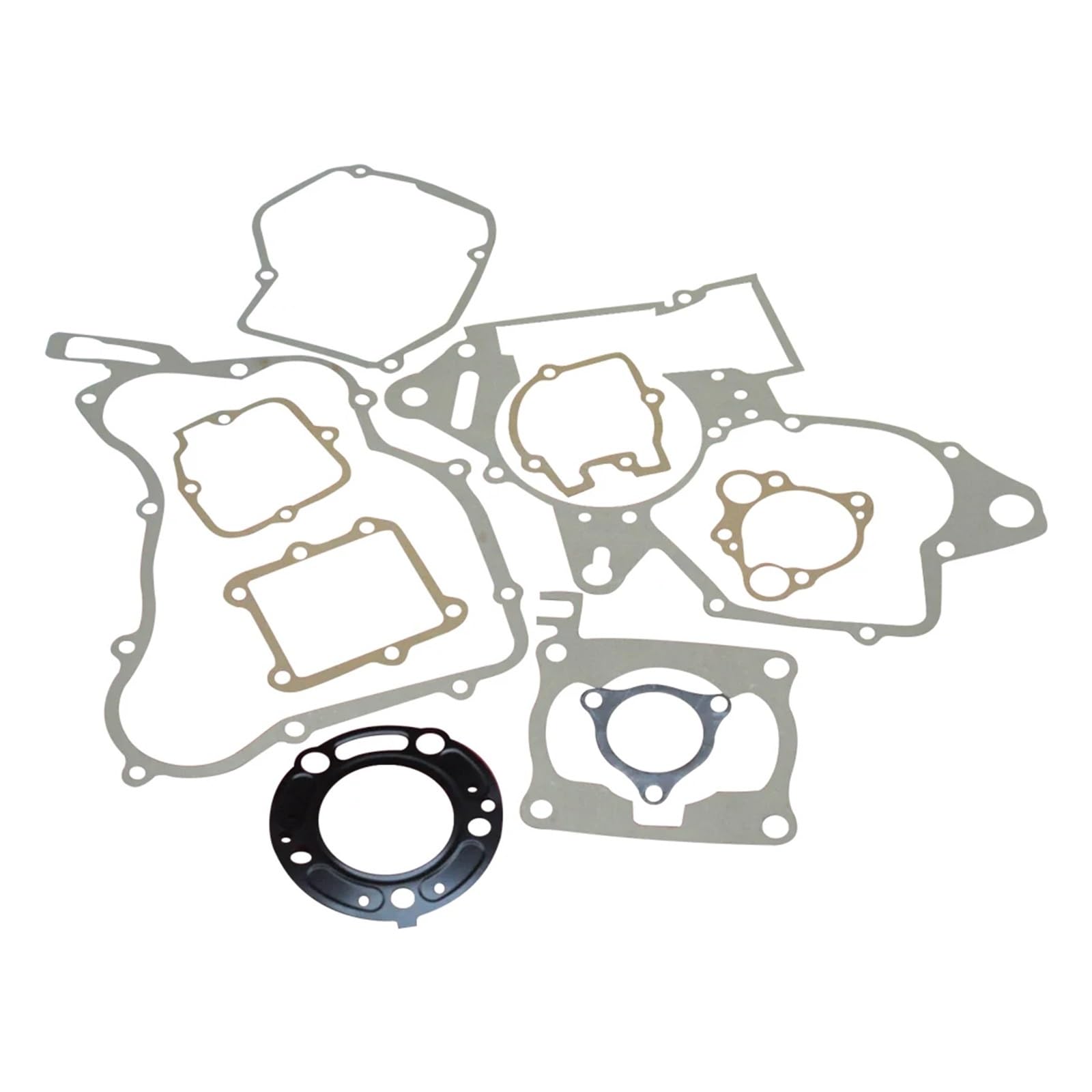 Motorrad Motor Kurbelgehäuse Kupplung Abdeckung Dichtung Zylinderkopf Dichtung Kit for CR125R 2004 CR 125R CR125 R(Gasket kit) von TEISHARE