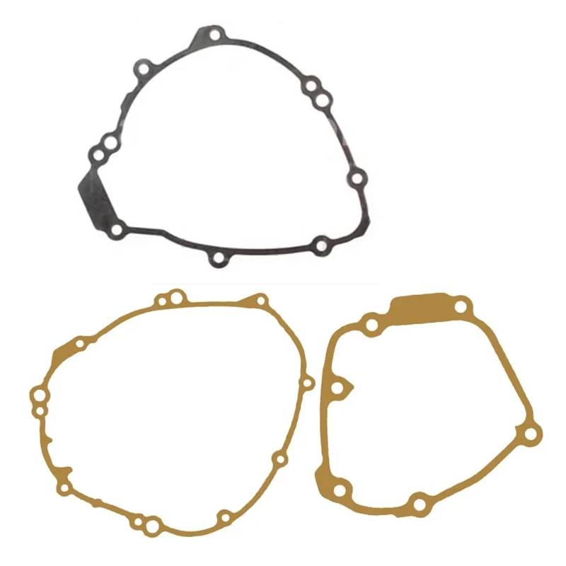 Motorrad Motor Sieb Links Rechts Kurbelgehäuse Generator Kupplung Ölpumpe Abdeckung Dichtung for YZF-R1 2009-2014 YZF R1 YZFR1(Crankcase Gasket kit) von TEISHARE