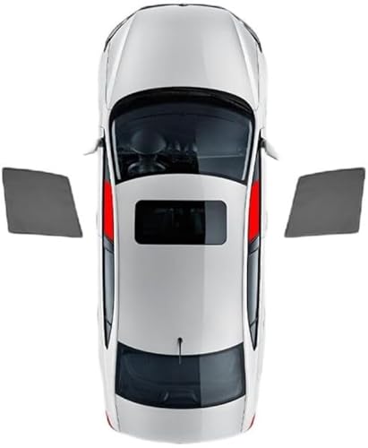 Auto Seitenfenster Sonnenblende für Audi S3 sedan, magnetische Auto-Sonnenblende Privatsphäre Schutz atmungsaktive Mesh Abdeckung,C/2Pcs(front) von TELOX