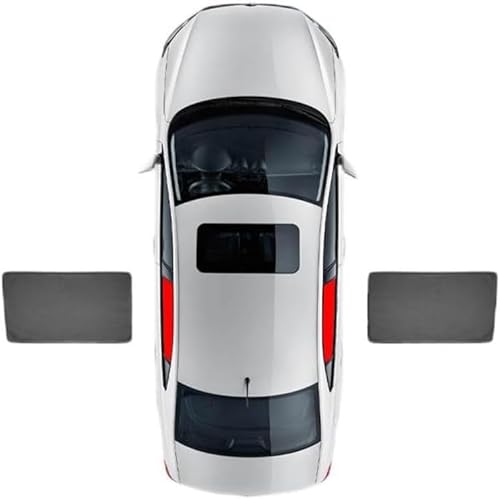 Auto Seitenfenster Sonnenblende für Mercedes-Benz GLE-Class 2020-, magnetische Auto-Sonnenblende Privatsphäre Schutz atmungsaktive Mesh Abdeckung,D/2Pcs(rear) von TELOX