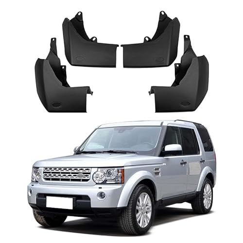 4 Stück Auto-Schmutzfänger für Land Rover Discovery 4 2009-2016, Vorne Hinten Langlebiges Auto-Schmutzfänger Spritzschutz Dustproof Kratzfest von TEMAK