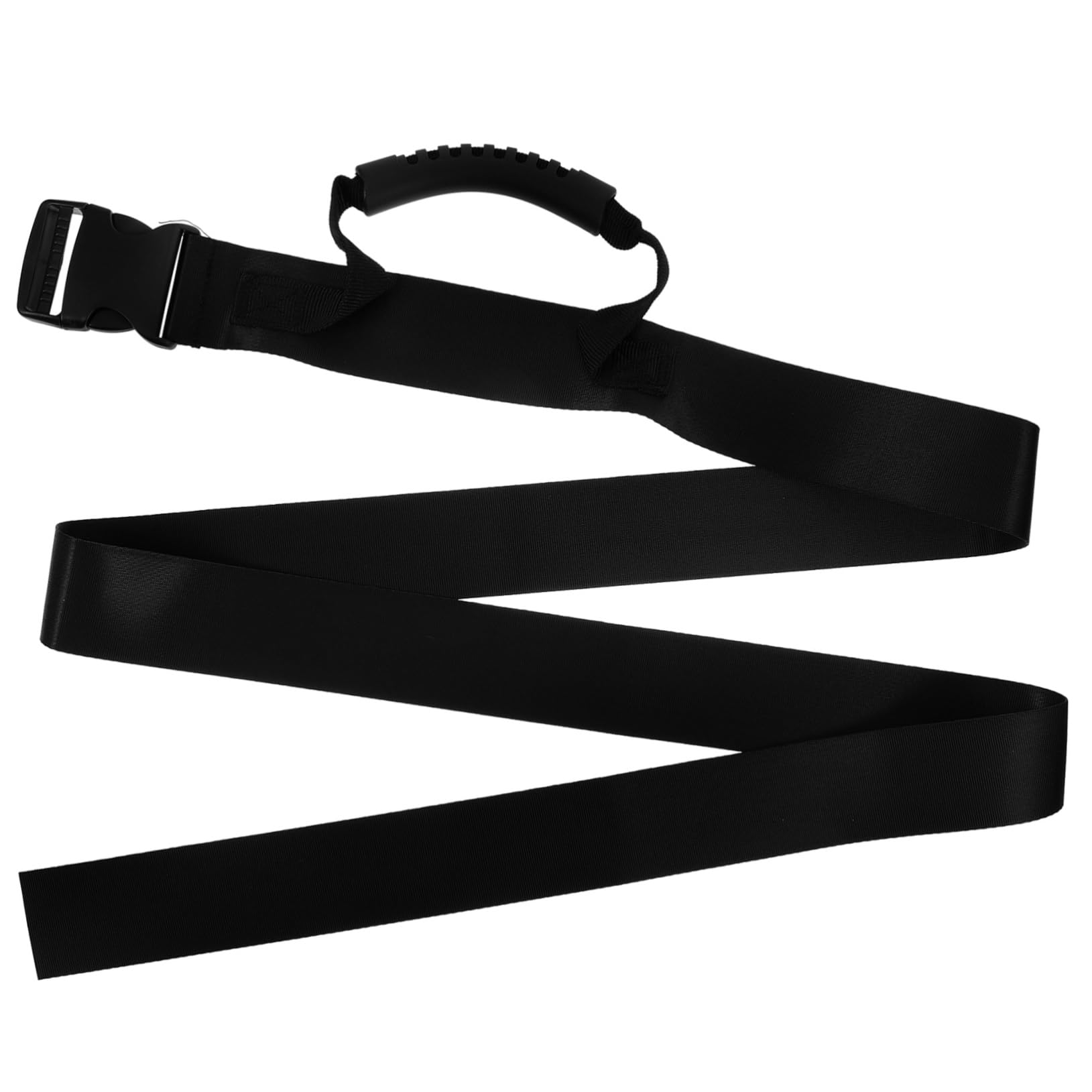 Tragegurte und Packgurte Objektbewegungsgurte Laufband Haushaltsseil Objektbeweger Riemen gurtstopper gurtschoner Luggage Straps Griff Hebeband Hebegurte handhaben Nylon Black TENDYCOCO von TENDYCOCO