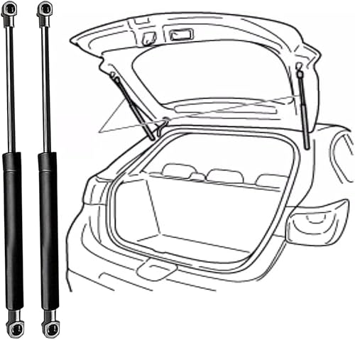 TENREV 2X Ersatz Gasdämpfer Gasfeder Heckklappe für Opel Insignia B Grand Sport (Z18) 2017 2018 2019 2020 (OEM:13485194)-59.1cm von TENREV