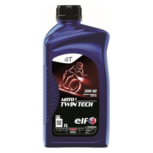 TERAM LOISIRS Elf Moto 4 Twin Tech Öl 20 W 60/1 Liter von TERAM LOISIRS