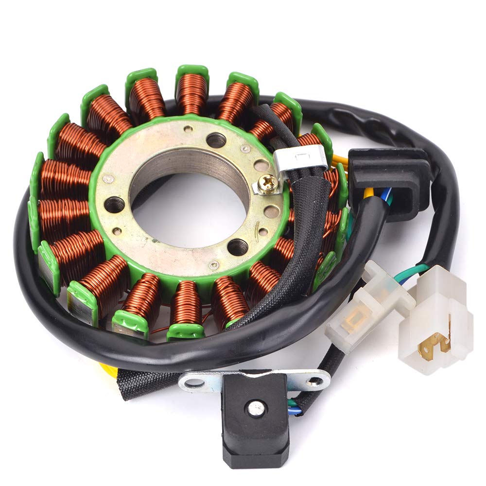 TERAM LOISIRS Lichtmaschine Stator kompatibel für Suzuki TU 250 1997 1998 1999 2000 2001 2002 2003 2004 2005 2006 2007 2008 2009 2010 2011 2012 2013 2014 2015 2016 von TERAM-LOISIRS