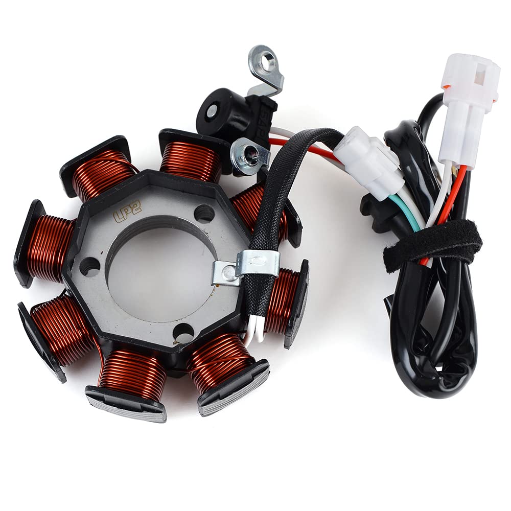 TERAM LOISIRS Lichtmaschine Stator kompatibel für Yamaha OEM: 2PA-H1410-00 / OEM: 2PA-H1410-01 von TERAM LOISIRS