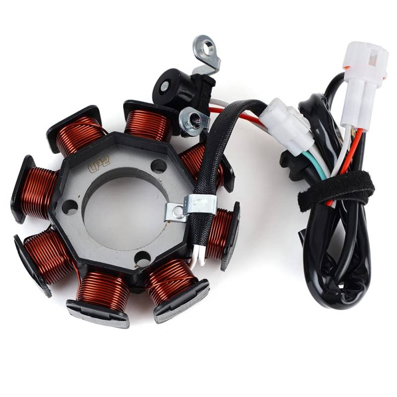 TERAM LOISIRS Lichtmaschine Stator kompatibel für Yamaha RAPTOR YFM 125 RBL/RBW ab 2012 NEU von TERAM LOISIRS