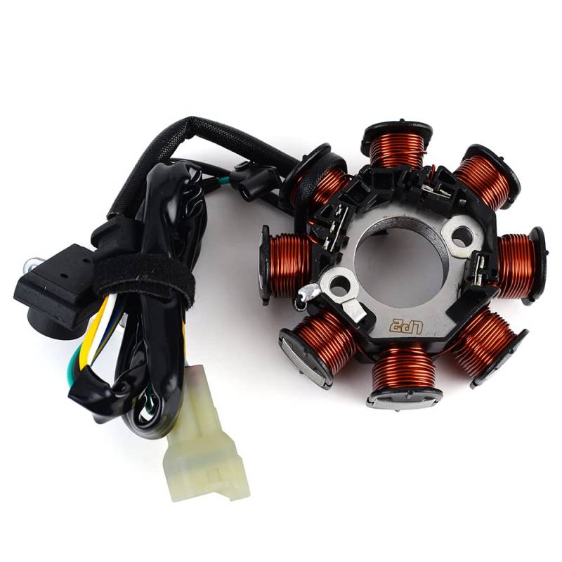 TERAM LOISIRS Lichtmaschine Stator passend für Kawasaki KLX 150 HGF D-Tracker 2016 ab 2016 NEU von TERAM LOISIRS