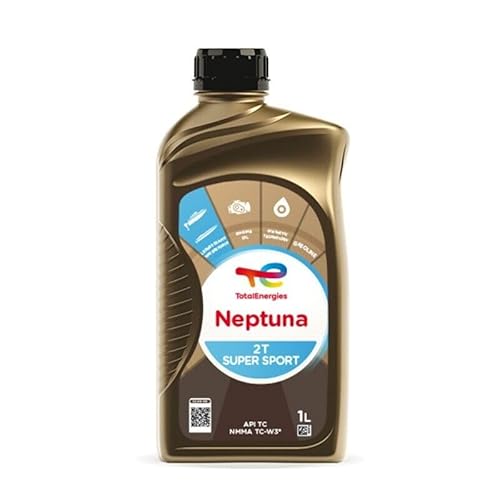 TERAM LOISIRS Öl für Wasserboot, 2-Takt-Motor, Total Neptuna 2T Super Sport, 1 Liter von TERAM LOISIRS