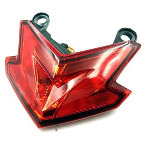 TERAM LOISIRS Rücklicht + integrierte Blinker, kompatibel mit Kawasaki Z 800 ZX 6R 636 Red 2013 2014 2015 von TERAM LOISIRS