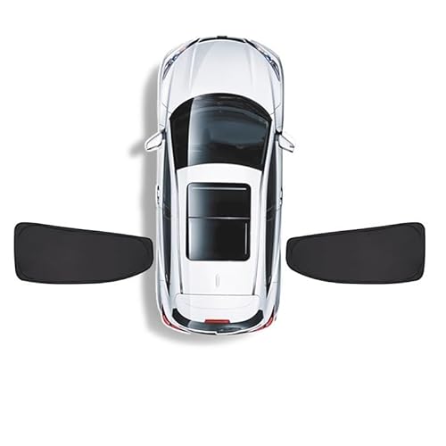TERCAN Auto Seitenfenster Sonnenschutz für Volvo XC60 NE 2018-2023, Sonnenschutz Auto Baby mit UV Schutz, Autofenster Sonnenschutz Kinder Verdunkeln,2-Rear von TERCAN