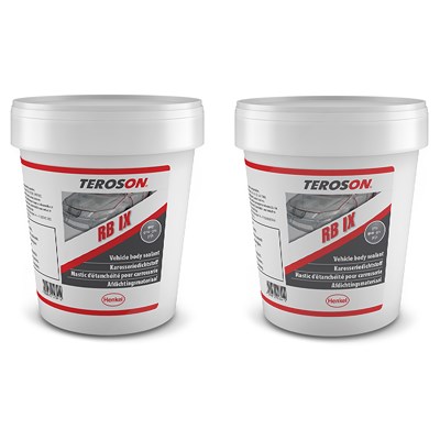 Teroson 2x 1 kg RB IX Butyl-Dichtstoff hellgrau von TEROSON