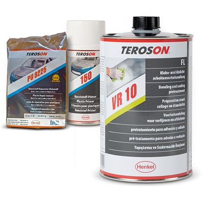 Teroson/loctite 2x25 ml PU 9225 Klebstoff + 150 ml 150 + 1 L VR 10 Reiniger von TEROSON/LOCTITE