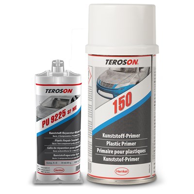Teroson/loctite 2x25ml PU 9225 SF ME 2K-Reparatur-Klebstoff+150 ml 150 Haftgrund von TEROSON/LOCTITE
