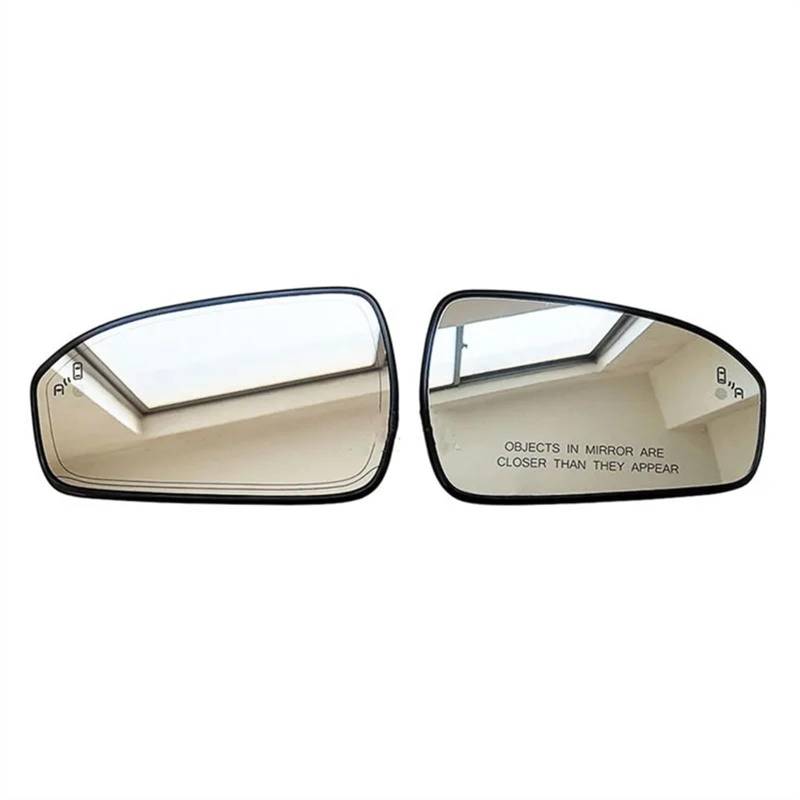 Außenspiegel Glas Für Ford Für Fusion 2013 2015 2016 2017 2018 2019 2020 Beheizter Seitenspiegelglas-Rückspiegel linker und rechter blinder Bereich Spiegelglas Links(A Pair) von TETARI