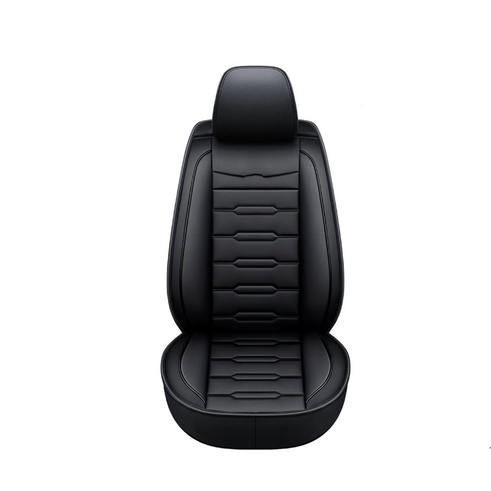 Auto-Schonbezüge Für Toyota Für RAV4 Für Corolla Für Camry Für Yaris Für Hilux Für Avensis T25 Für Wish Leder Auto Sitzbezug Sitzbezüge Auto(Black Front) von TETARI