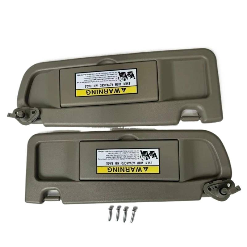 Fahrerseite Sonnenblende Für Civic 2006 2007 2008 2009 2010 2011 Auto Sonnenblende Links Fahrer Und Rechts Beifahrer Seite Sonnenblenden Auto Sonnenblende(Grey-2PCS) von TETARI