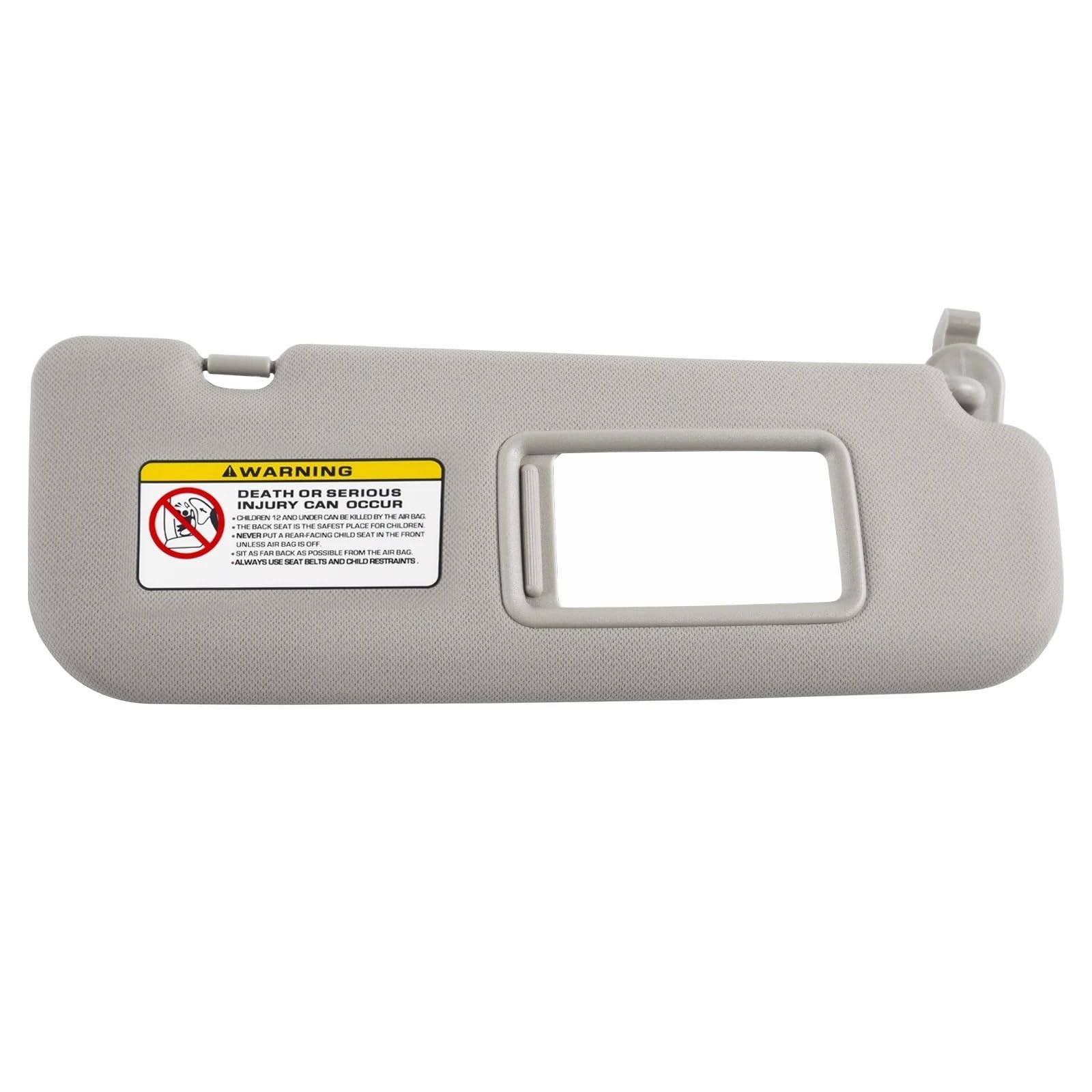 Fahrerseite Sonnenblende Für Hyundai Elantra 2011-2015 Mit Kosmetikspiegel-Abckplatte Blockieren Von Sonnenlicht ‎852103X000TX 852203X000TX Passform Das Auto-Sonnenvisier Auto Sonnenblende(Gray Right von TETARI