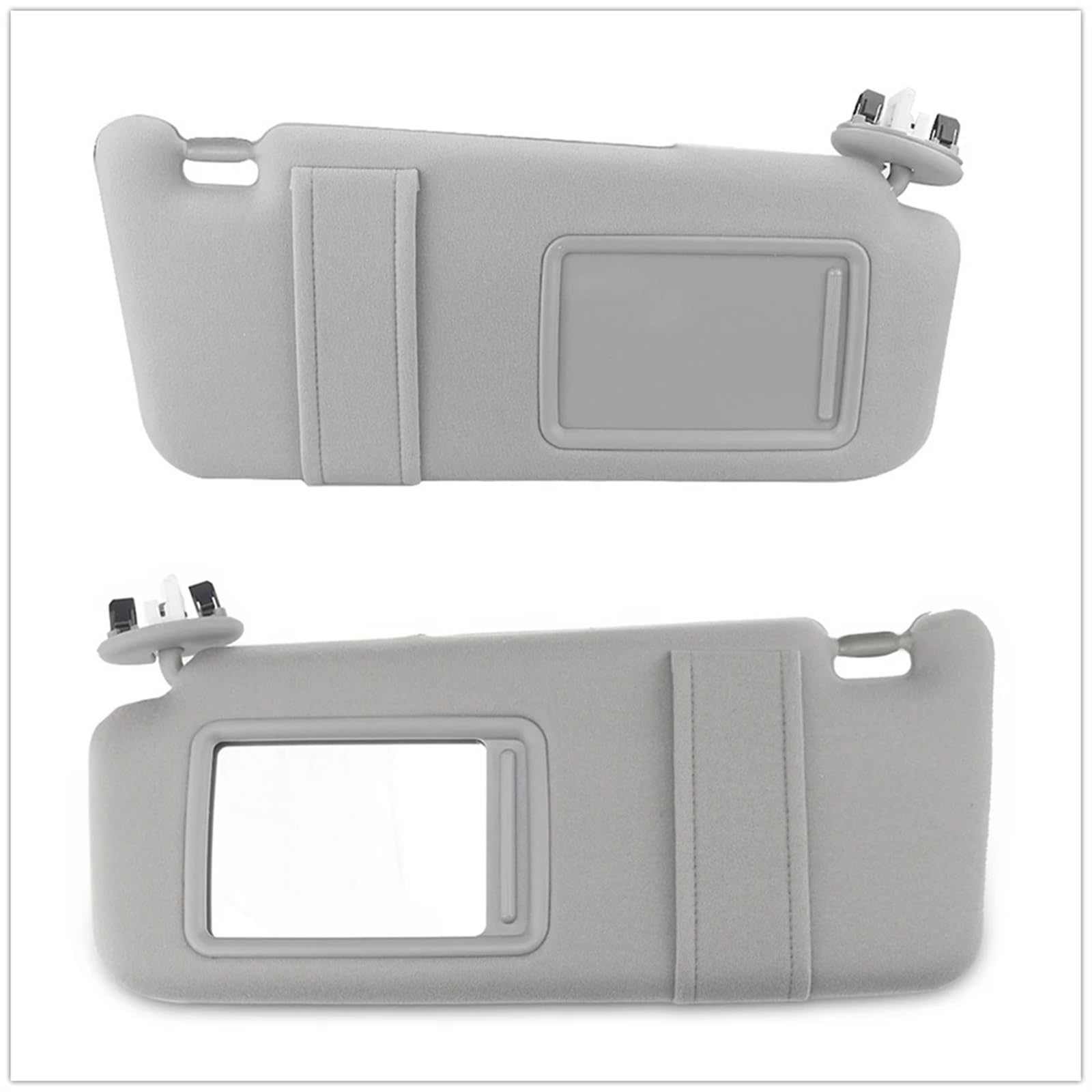 Fahrerseite Sonnenblende Für Toyota Für Camry 2007-2011 Eitelkeitslampe Linker Fahrersitz Auto Rechts Vorne Fensterabdeckung Sonnenblende Schatten Sonnenschirm Schild Auto Sonnenblende(2xLeft-Right) von TETARI