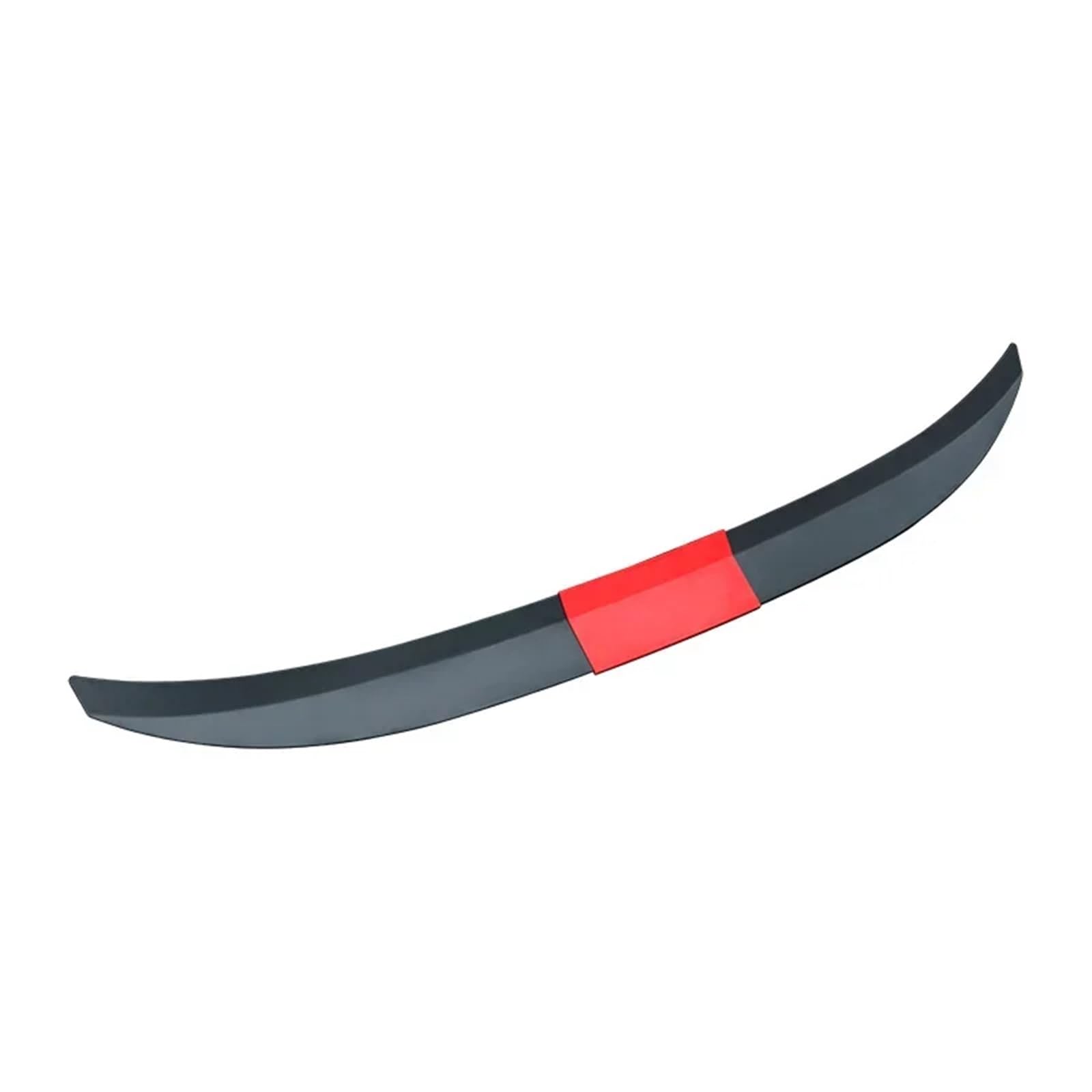 Heckspoiler Lippe 3 STÜCKE Auto Spoiler ABS Kofferraum Heckspoiler Heckspoiler 115-125 cm Einstellbar Für Die Meisten Auto Universal Auto Spoiler Flügel(Black and red) von TETARI