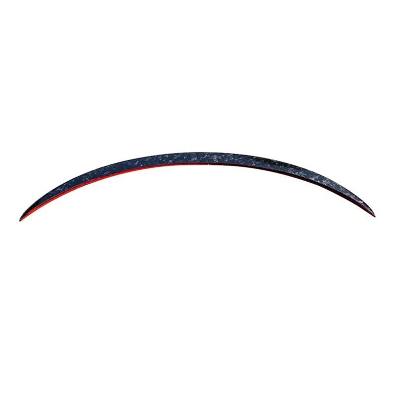 Heckspoiler Lippe Für Tesla Für Modell Y 2023 Für Modell 3 Echt Carbon Fiber Auto Flügel Spoiler Hinten Stamm Spoiler Heckspoiler Auto Schwanz Flügel Auto Spoiler Flügel(3 Forged Glossy) von TETARI