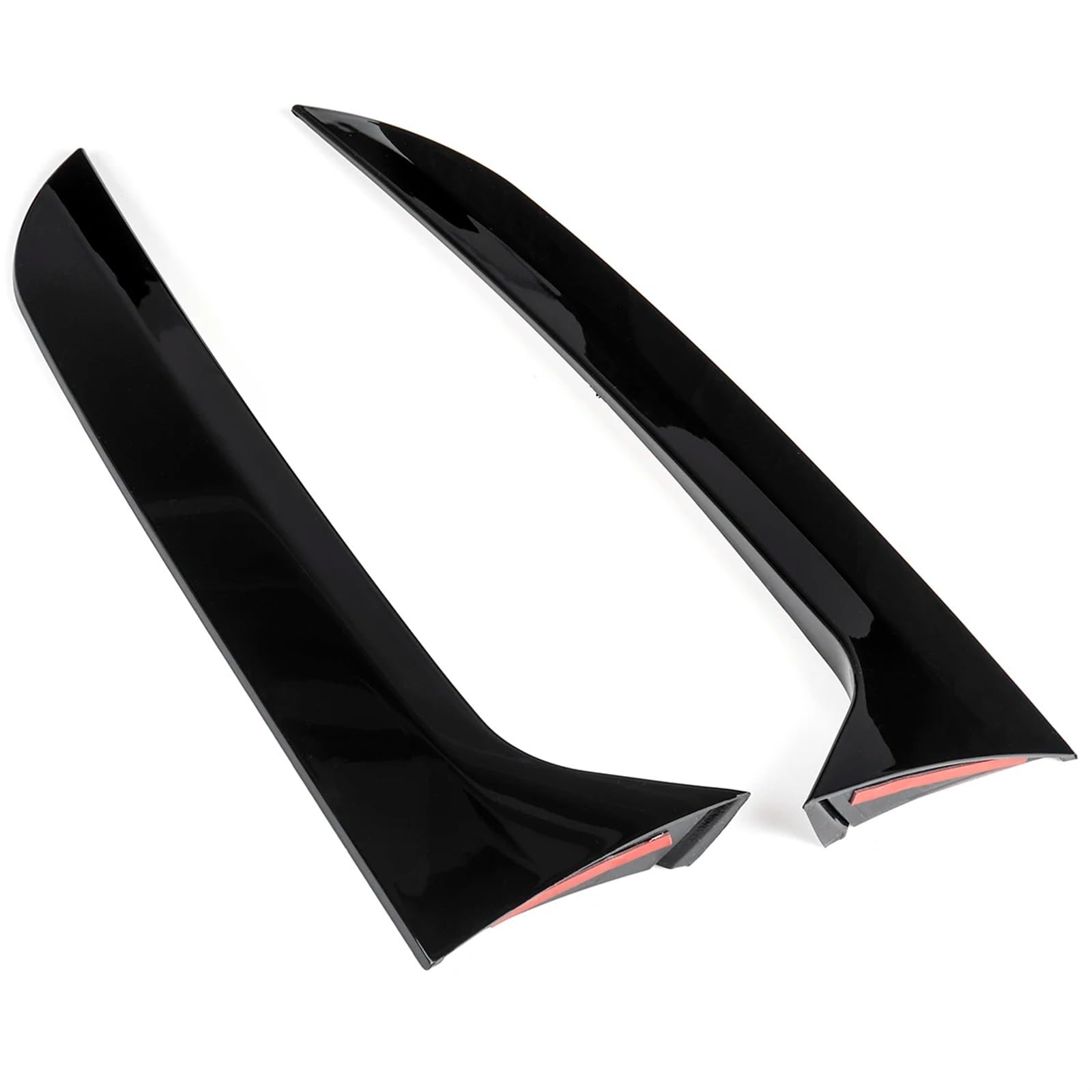 Heckspoiler Lippe Für VW Für Tiguan MK1 2007-2010 2011 2012 2013 2014 2015 2016 Seitenheckscheibenverkleidung Lippe Auto Heckscheibe Seitenspoiler Flügel Canard Canards Auto Spoiler Flügel von TETARI