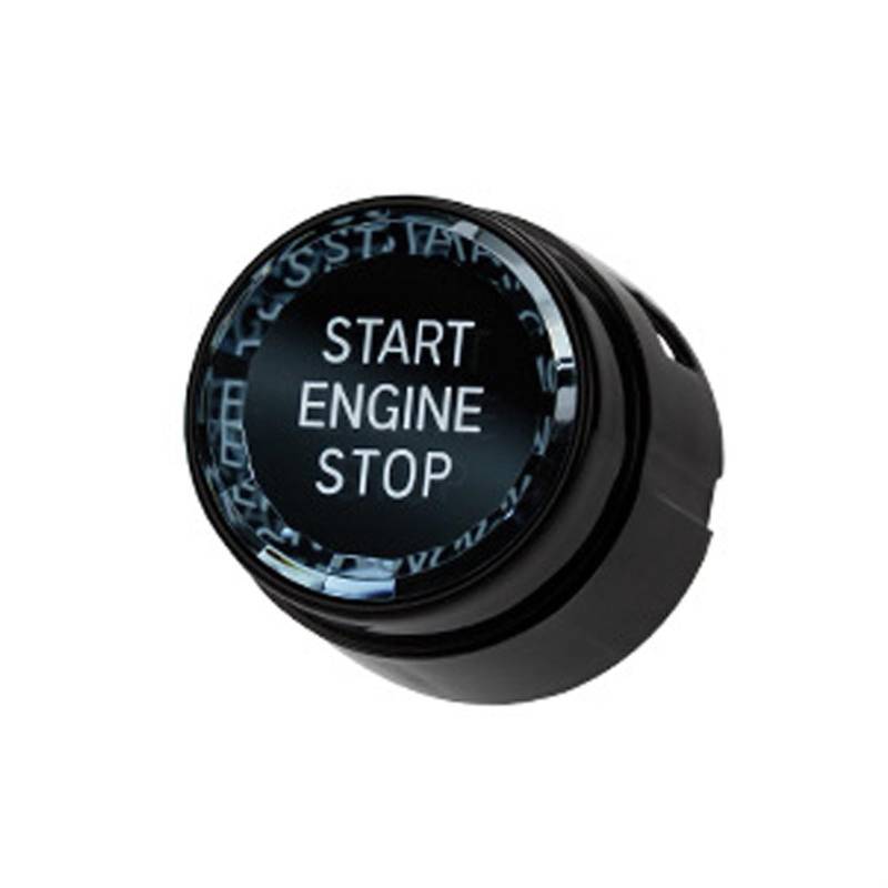 Innenraum Auto Zubehör Für 1 2 3 4 5 6 7 Serie F20 F21 F22 F23 F30 F34 F10 F18 F12 F07 F01 F02 Auto Styling ENGINE START STOP Schalter Taste Aufkleber Auto Innen Zubehör(02 Black) von TETARI