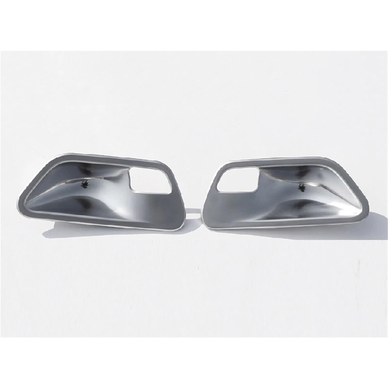 Innenraum Auto Zubehör Für 3 4 Serie F30 F32 F35 2013-2019 Carbon Fiber ABS Plasti Innen Türgriff Schüssel Abdeckung Trim Auto Zubehör Auto Innen Zubehör(2pcs Silver) von TETARI