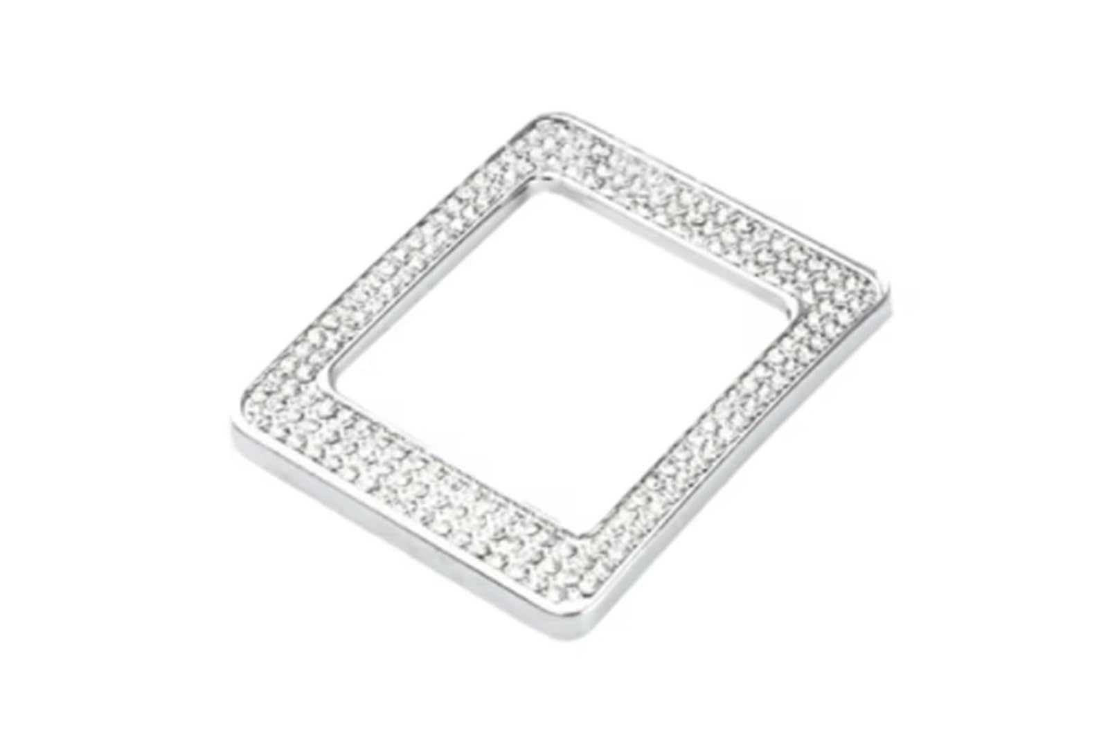 Innenraum Auto Zubehör Für Benz CE Für CLS S Klasse W205 W213 W218 W221 Auto Zentrale Uhr Uhr Ring Trim Diamant Abdeckung AUTO Zubehör Auto Innen Zubehör(Square clock) von TETARI