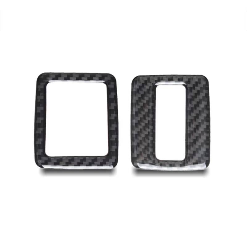 Innenraum Auto Zubehör Für VW Für Scirocco MK3 2009-2016 Carbon Faser Fenster Lift Panel Schalter Rahmen Aufkleber Auto Innen Links Hand Stick Auto Innen Zubehör von TETARI