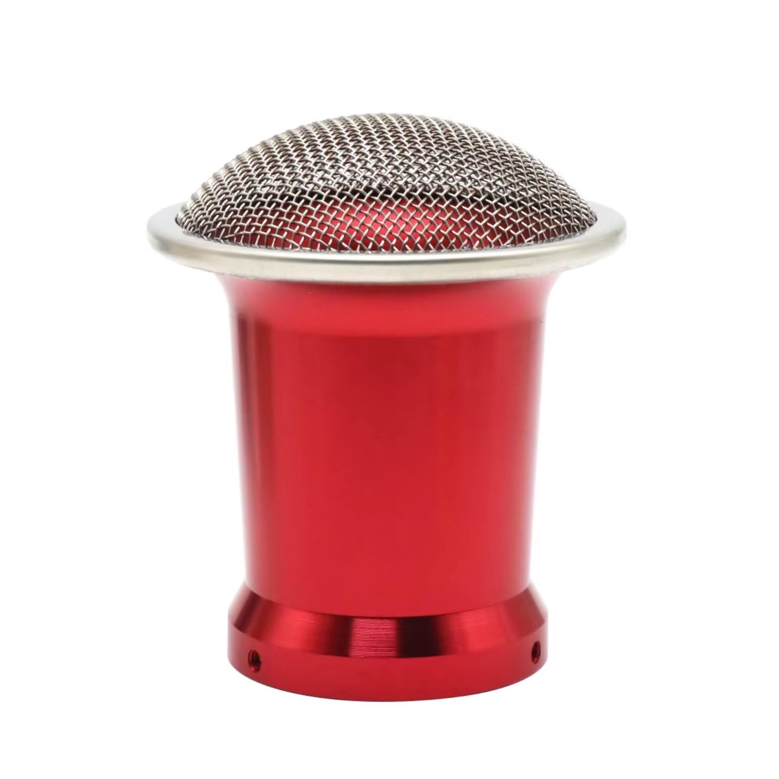 Luftfilter Motorrad Für MIKUNI Für PWK 21-34mm PE 28-30mm Motorrad Vergaser Luftfilter Wind Tasse Mit Mesh Sportluftfilter Luft Filter(50mm red) von TETARI