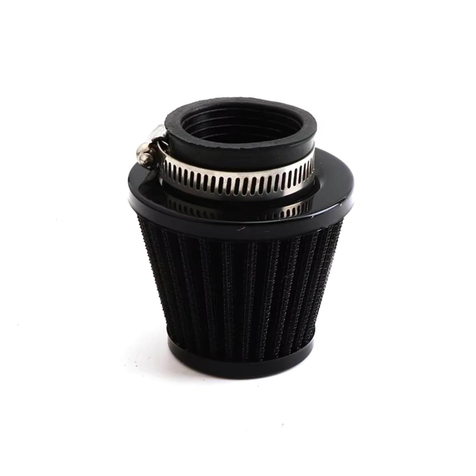 Luftfilter Motorrad Universal 38mm Motorrad Luftfilter Intake Induction Kit Für GY6 50cc 110cc 125cc Motorrad Roller Dirt Pit Bike ATV Quad Bugg Sportluftfilter Luft Filter(Schwarz) von TETARI